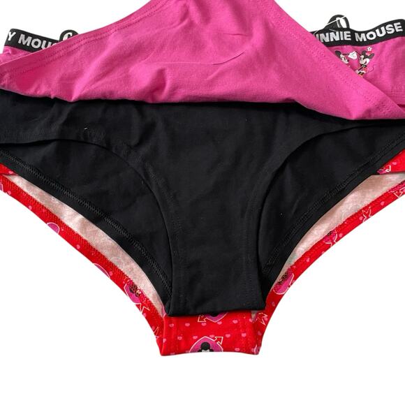 Briefly Stated Disney Santa Stitch Christimas Hipster Panties 3 Pack Size Medium - Picture 8 of 10